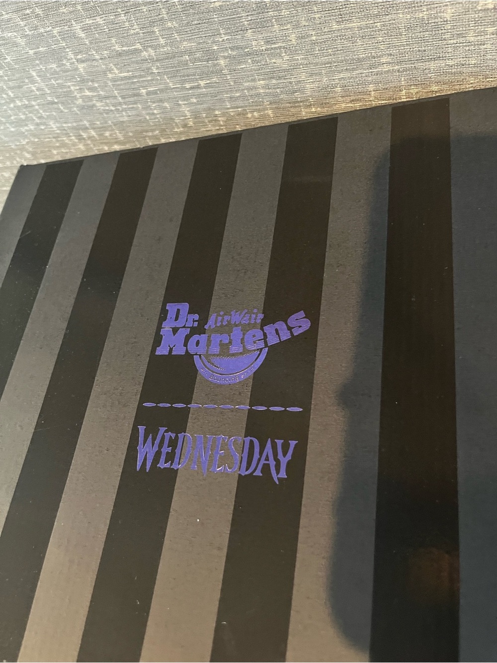 NIB Dr Martens JADON WEDNESDAY Leather Platform Boots Black - Picture 12 of 13